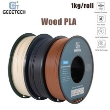 1KG 1.75mm Geetech Wood PLA structure en bois de filament pour imprimante 3D FDM