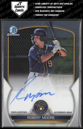 2023 bowman chrome - bowman, robert