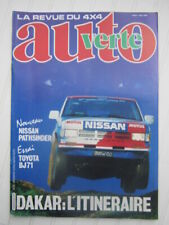 AUTO VERTE 4X4 N° 68 / Nissan Pathfinder / Toyota BJ71 / Dakar: l'itinéraire