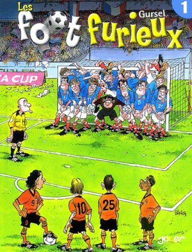 Bande dessinée les foot - bande,