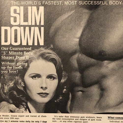 1973 joe weider minute body - weider,