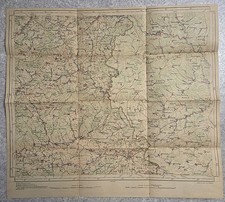 Carte militaire Belge 1925