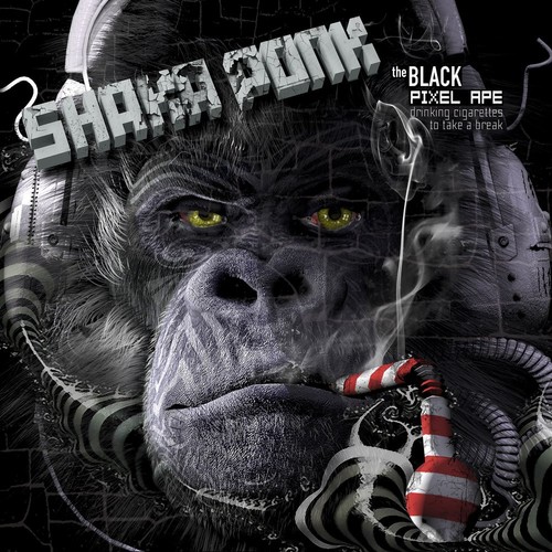 Shaka ponk the black - black, ape