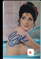AUTOGRAPH EDWIGE FENECH ORIG SIGNIERT TOP MODEL FOTO AUTOGRAFATA HAND SIGNED TV