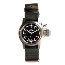[Naval watch co.] Montre militaire Mil.-04 SV/Cam US MARINE USN BUSHIPS type