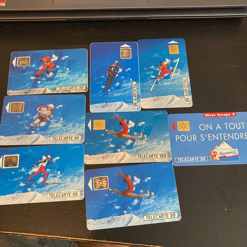 Lot cartes téléphoniques