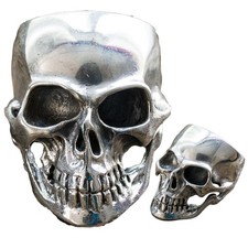 Bague Gothique Punk Rock En
