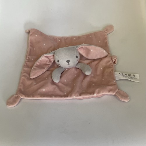 Doudou plat lapin rose - doudou,