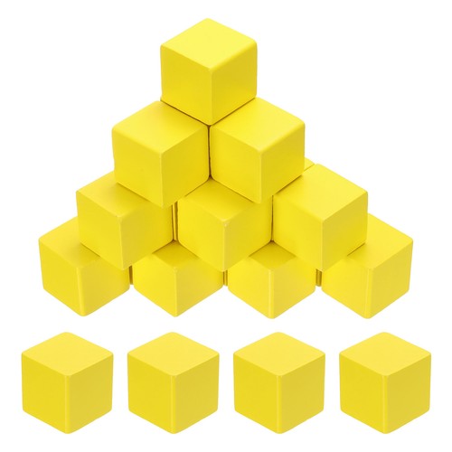 30pcs cubes bois pour - cubes, en