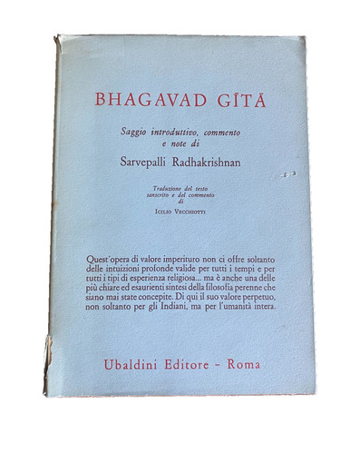 Bhagavad gita sarvepalli - bhagavad,