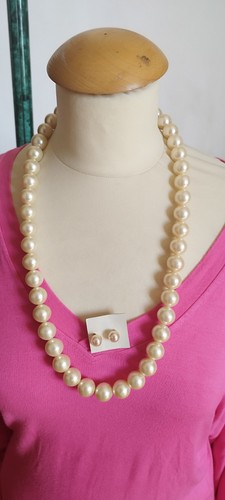 Ancien collier perles nacrées - ancien,