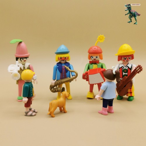 Playmobil lot clowns-musiciens