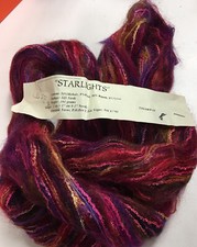 Skein Starlights 50% Mohair 8% Wool 36% Rayon 6% Nylon 101 gr 143 Yfs Red 