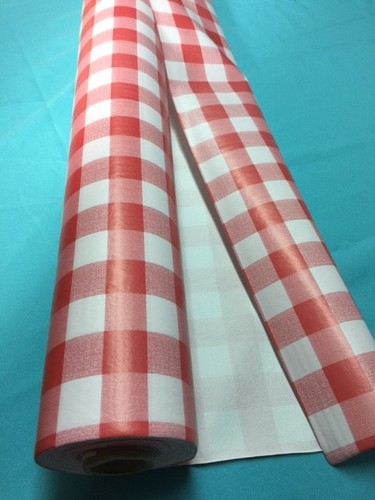 Nappe pvc carreaux - au, m.