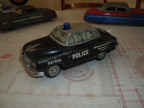 Jouet ancien voiture police - jouet,