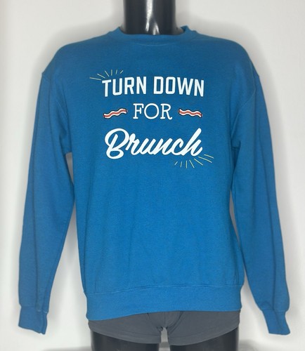 Sweat shirt vintage - , bleu