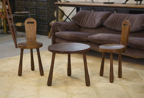 Ensemble chaises et une - ensemble,