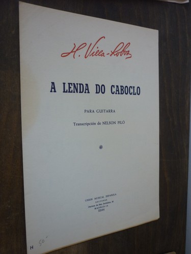 Partitions guitare villa lobos - partitions, villa-lobos