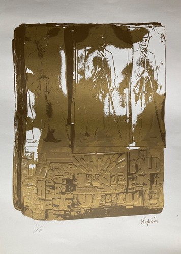 Kapéra lithographie signée
