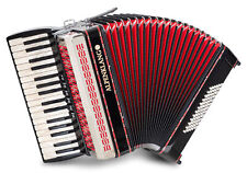 Alpenklang Pro III/72 Accordeon 72 Basses 34 Touche Double Tremolo Musette Noir