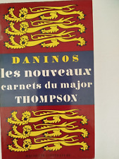 Les Nouveaux Carnets du Major Thompson DANINOS