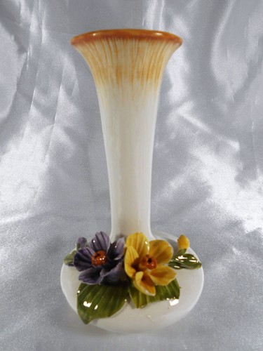 Vase décor fleurs - vase,