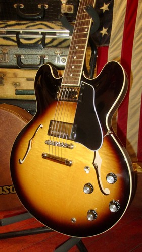 2022 gibson 335 - es-335, tobacco