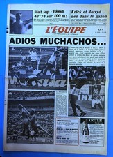 FOOTBALL L'EQUIPE 06/1986 DEMI-FINALE MUNDIAL FRANCE ALLEMAGNE 0-2 GUADALAJARA