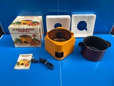 Tefal Super Mijoteuse Vintage Orange Multicuiseur Carton Neuve + Livre Recette