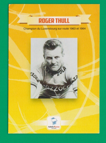 Cyclisme carte cycliste - carte, roger