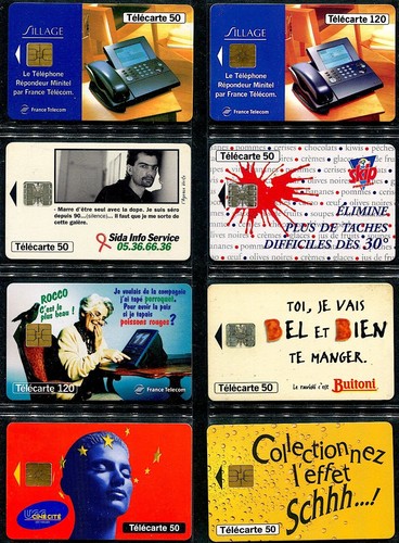 France lot 8 cartes - lot, de