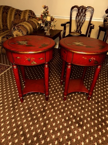 Chinoiserie red and - red,