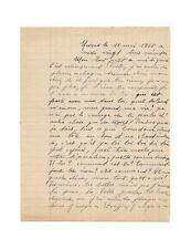 Edith PIAF / Lettre autographe