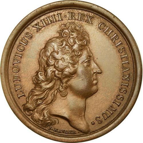 France médaille louis xiv - louis,