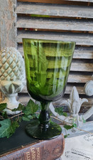 ANCIEN GROS VERRE MOULE VERT