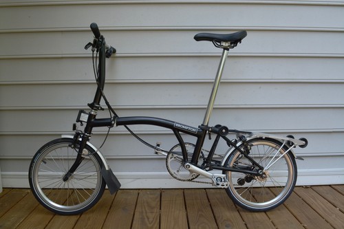 Brompton folding bike s6r - brompton,