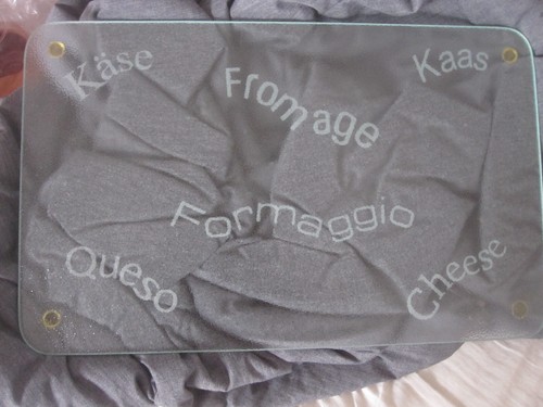 Plateau fromage verre et - à,