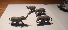 lot de 4 éléphants   HO pour