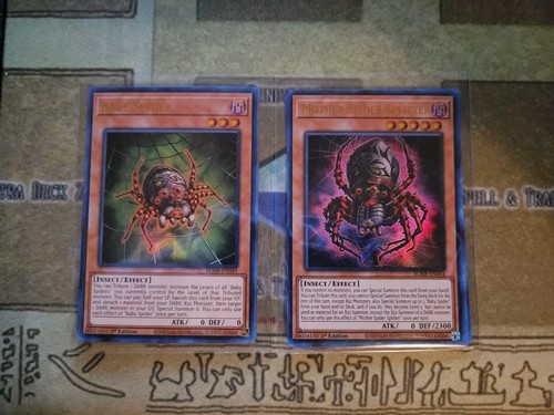 Yugioh tcg baby spider - spider, +