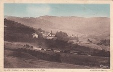 Carte postale ancienne RHÔNE BLACE le parogar et le crépi écrite