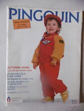 revue catalogue Pingouin tricot pulls du monde entier n°77