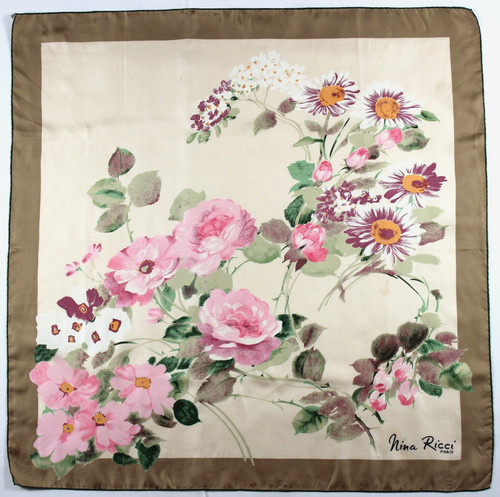 Authentique foulard vintage - , "