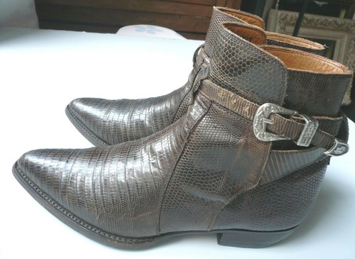Santiags courtes lezard - santiags,