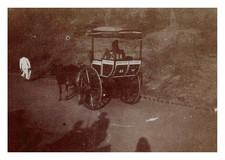 Inde, Bombay, Voiture à cheval, Tirage vintage, ca.1903 Inde, Bombay, Voiture à 