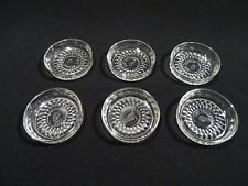 COUPELLE BEURRIER 6 PIECES EN VERRE AVION AVIATION AIR FRANCE S N