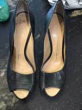 Très Beaux Escarpins cuir Façon Croco Giuseppe Zanotti 38 Authentique 