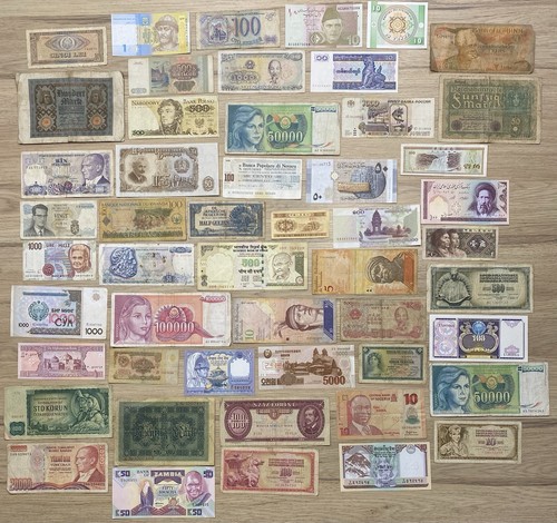 Billets monde - 50,