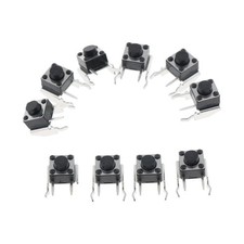 Lot de 10 boutons tactiles LB