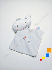 Doudou Plat/Mouchoir Baleine