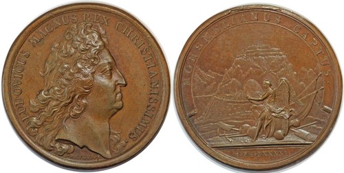 Medaille louis xiv - louis,